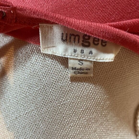 Umgee Salmon Embroidered Hem Tunic - Picture 8 of 9